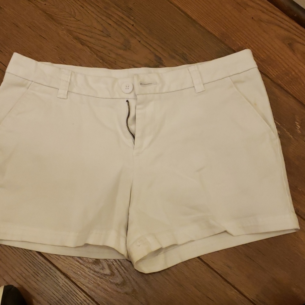 White shorts